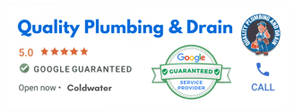 Google Guaranteed Plumber Coldwater