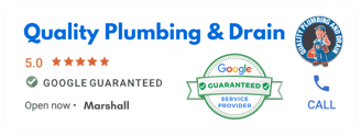 Google Guaranteed Plumber Marshall