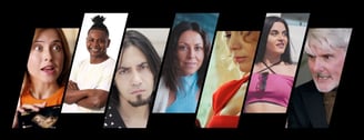 Actors, cameramen, script writers, lighting specialists, makeup artists, set designers, 3D animators