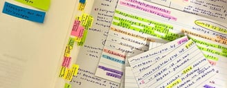 colored notes