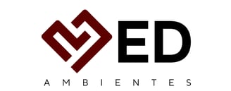 Logo da ED Ambientes, empresa de móveis planejados e ambientes sob medida de Brasília bem avaliada 
