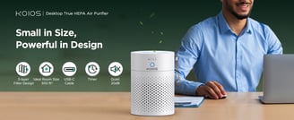 You’re making the right decision to purify the air with KOIOS P40.