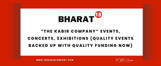 “The Kabir Company” Events, Concerts, Exhibitions (Quality events backed up with Quality Funding now