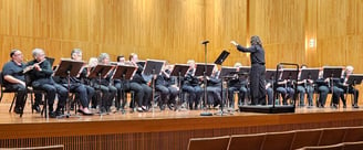 A college community band