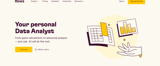 Import, Transform & Share Data in Minutes with Row AI