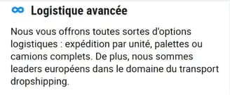 Vente en gros B2B