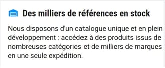Vente en gros B2B
