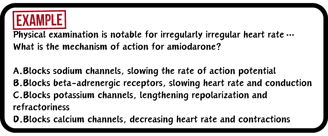 A USMLE practice multiple choice drug mechanism practice question. 