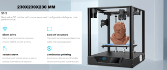 schede tecniche stampante 3D a resina