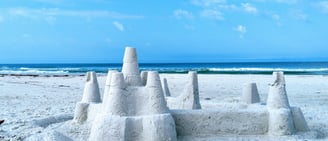 sandcastle photo on Siesta Key