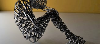 Geri dönüşüm malzemelerinden sanat
