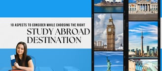 Top 10 aspects to consider while studying abroad