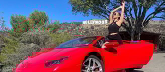 Lamborghini Huracan Spyder Tour Hollywood Sign Los Angeles