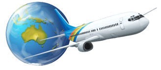 American Airlines, Delta Airlines, Eva Airlines, Air France Airlines, Alaska Airlines, JSX Flights, 