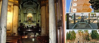 Fotos do Mosteiro em Stella Maris em Haifa.