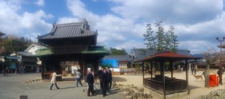 Foto da vida cotidiana em Miyajima.