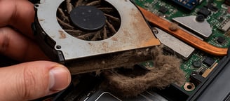 reparar sobrecalentamiento portátil sevilla