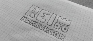 logo I Identidade Visual I o Rei Do Hamburguer