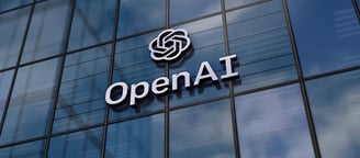 a large open air sign on a building
