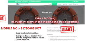 Evergreen Cruise Vessel Job 