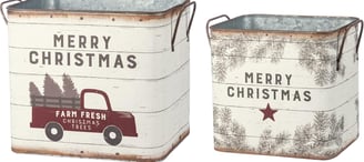 christmas tins