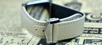 beige sailcloth strap