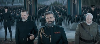 Léo Atréides et Gurney Halleck dans Dune première partie