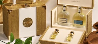 a premium/luxury fragrance set