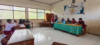 Proses Kegiatan Cerdas Cermat Berlangsung