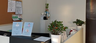 Reception Area of Sioson Medical Clinic