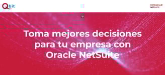 Landing page Qbit