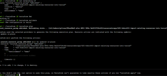 Importing Azure Resource Groups into Terraform State