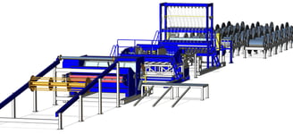 Wire Mesh Welding Machine Coil-Fed and Rolled Mesh System