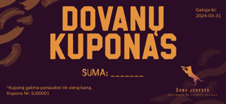 a poster for a restaurant called dovano kupona
