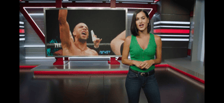 UFC Connected host Megan Olivi introduces Brazilian fighter Edson Barboza's power kicks.