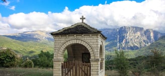 View of the Vikos Gorge