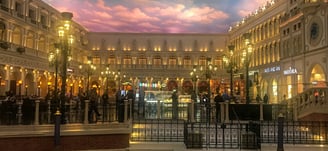 Inside The Venetian in Las Vegas