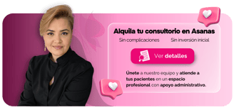 alquiler de consultorios en Asanas Vital Care en Santiago, con apoyo administrativo y sin inversión
