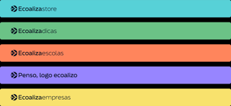 Ecoaliza Logotipo serviços