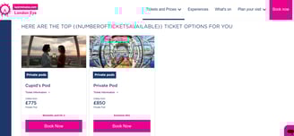 Private Pods Tickets
