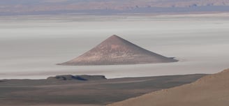 a mountain view of a mountain range with a mountain in the background cono de arita puna atacama sal
