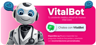 VitalBot, el asistente médico virtual de Asanas Vital Care, disponible 24/7 para responder consultas