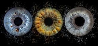 iris foto für Familie, Auge, Macroaufnahme, Geschenk
