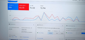 Google Ads reklam performansını gösteren istatistik ekranı – Paramarka dijital reklam yönetimi