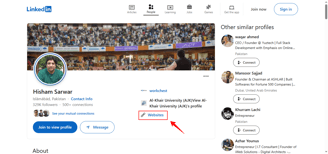 example of profile backlinks