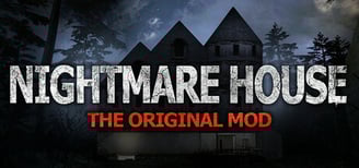a house with a creepy looking face and a creepy looking face