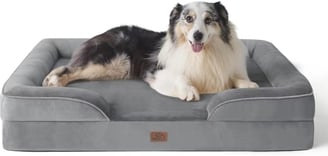 cama perro grande viscoelástica lavable