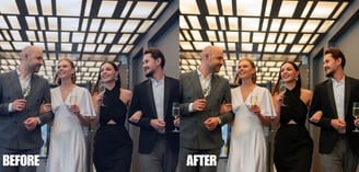 Corporate Event Before and After