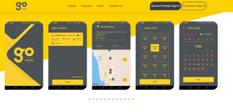 Go Autopoint case study, App old design, gulam portfolio