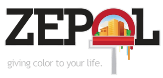 Zepol Logo. Giving color to your life.